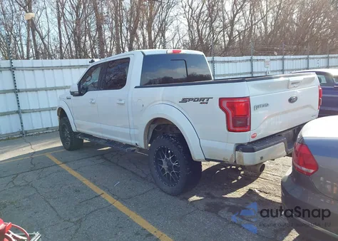 2015 Ford F-150 Lariat z USA, uszkodzony, nr VIN 1FTEW1EF0FFC96795